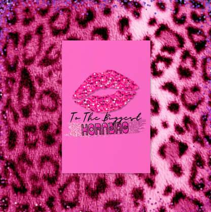 Hornbag Greeting card